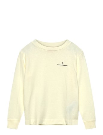 THE ANIMALS OBSERVATORY Raw White Aries Lonf Sleeve T-Shirt - Cream - 3 Y