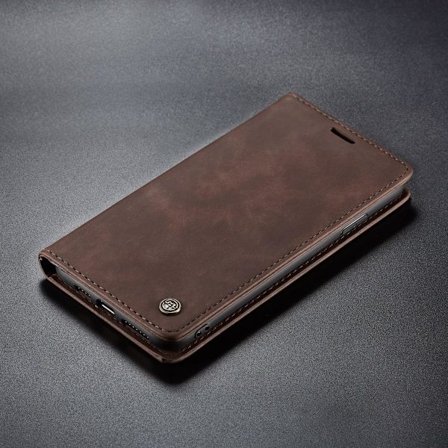 (Til Samsung A32 5G/M32 5G) CaseMe retro læderpung med flip-cover og kickstand samt kortlommer