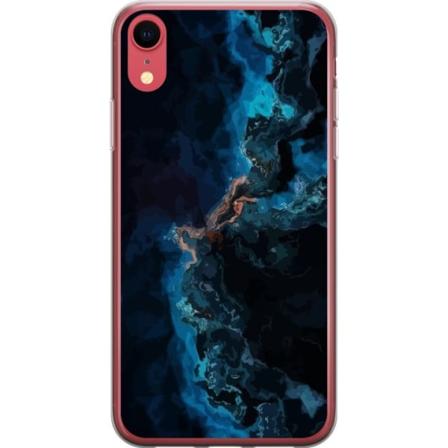 Apple iPhone XR Gjennomsiktig deksel Galakse Marmor
