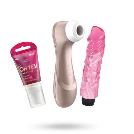 Satisfyer Pleasure Kit #9 - Vuxen.dk: For hende