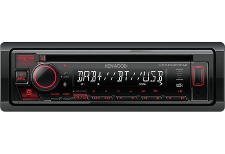 KENWOOD Car Media Receiver Black 50 W