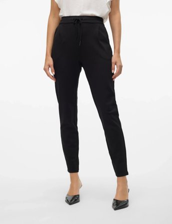 Vero Moda Vmeva Mw Loose String Pant Noos - Black - S x 34