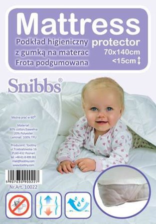 Snibbs Tisselaken 70x140 cm, 1 stk.