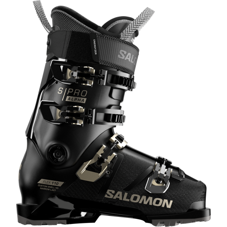Salomon - Alpinstøvler Alpinstøvler S/pro Alpha 110 W Gw - Black / Light Bronze Met.