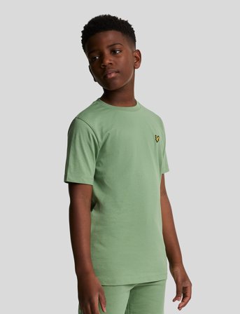 Lyle & Scott Plain T-Shirt - Green - 152-158