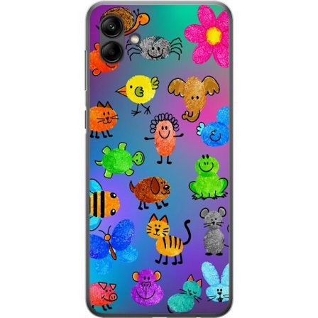 Yhteensopiva Puhelinkuori Samsung Galaxy A05 Little Scribble Friends