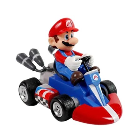 Super Mario Bros Kart Vedettävä Auto Kilpa-auto Sarjakuvahahmot Lelut Lapset Pojat Tytöt Syntymäpäivälahja