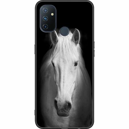 Oneplus Nord N100 Svart Skal Vit Häst