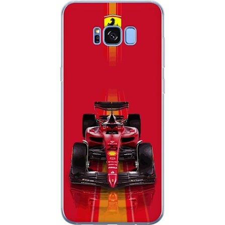 Yhteensopiva Puhelinkuori Samsung Samsung Galaxy S8 Ferrari Formula 1 -auto ikonisessa punaisessa muotoilussa urheilullisella tarkkuudella