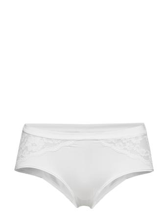 Brief Iris Regular Lingerie Panties Hipsters/boyshorts Vit Lindex