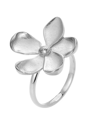 Sistie Blumie - Ring Steel - Silver - 56