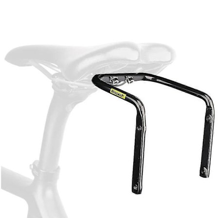 Rhinowalk Cykelsaddeltaske Stabiliseringsbeslag Cykel Bagtaske Beslag Bagagebærer Anti-Sving med Hul til Flaskeholder til Mountainbike Racercykel