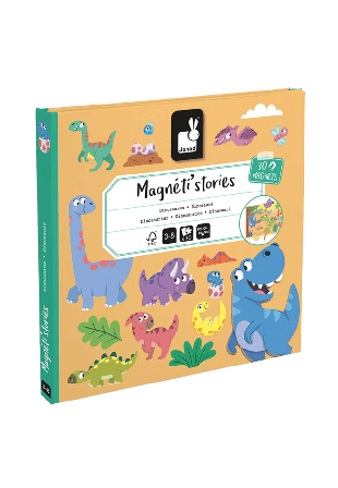 Brädspel Magnetset Magnéti' Stories Dinosaurier Skapa & pyssla Unisex ONESIZE