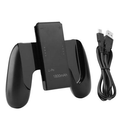 For Nintendo Switch Joy Con Controller Oplader Håndtag Bærbar Opladelig Stand Holder