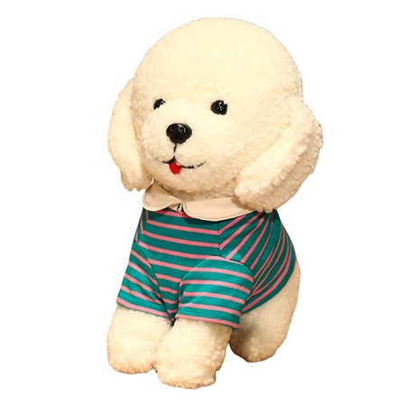 Gosedjur Hund, Söt Gosedjur Hund Plyschleksaker, Hund Plyschdocka Leksakspresenter Flickor Pojkar Barn Födelsedag Sängdags Festgåvor (M)