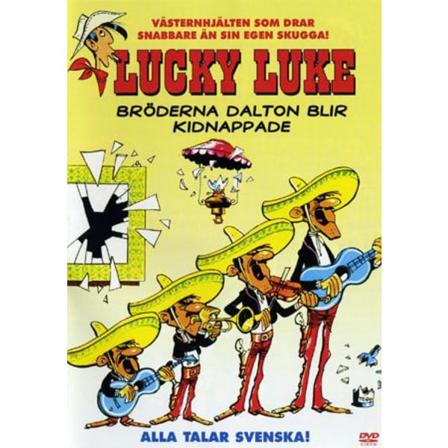 Lucky Luke - Bröderna Dalton Blir Kidnappade - Dvd