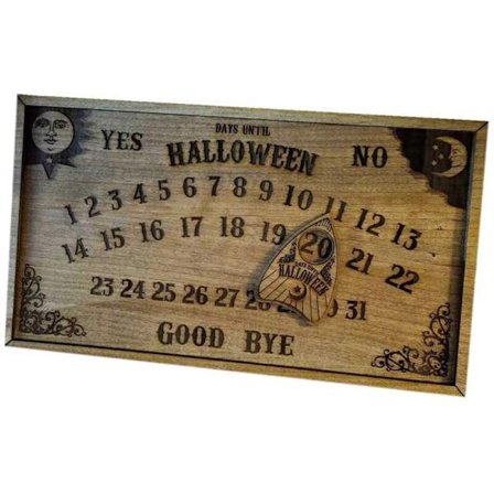 Nedtellingsbrett med magnetisk effekt Halloween magnetisk nedtellingsbrett