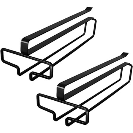 Glashållare, 2 st hängande glasförvaringsställ vinglas hängare