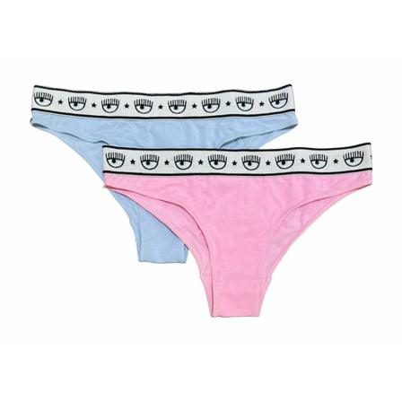 Chiara Ferragni Collection Bottoms rosa, Dam Trosor, Dam, Storlek: XL