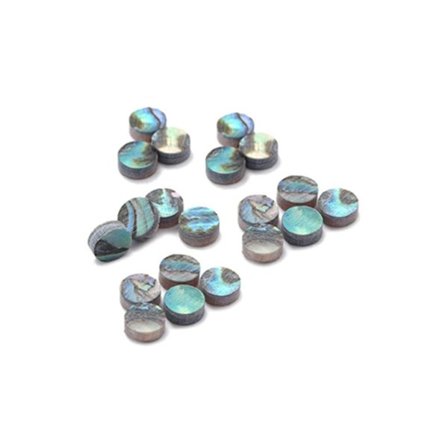 20 stk 3x2mm Gitar Naturlig Perlemor Inlay Gripebrett Båndprikker (FMY)