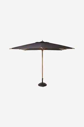 Cinas - Parasol Alezio 3x3 m olefin - Sort - Parasoller - Fra Homeroom