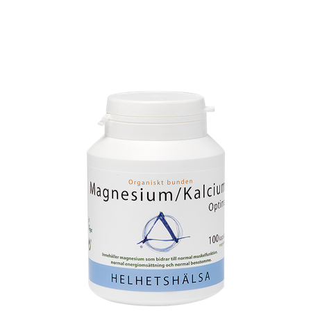 Helhetshälsa Magnesium/Kalcium Optimal 100 kapsler