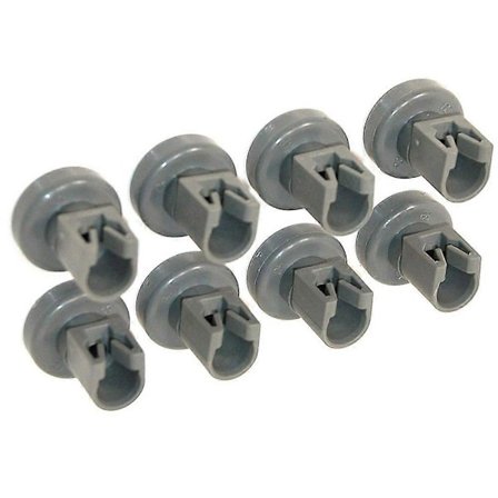 8 stk. Opvaskemaskine Kurvehjul til Aeg Favorit Privileg Zanussi Opvaskemaskine Sæt Tilbehør (FMY)