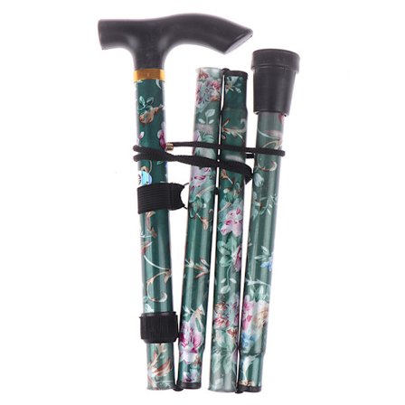 1 stk legering femseksjons sammenleggbar stokk