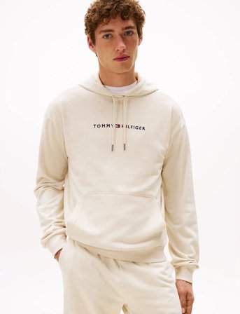Tommy Hilfiger Oh Hoodie - Cream - L