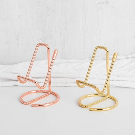 Telefonställ för skrivbord, 2-pack Söt Metall Telefonställ Ställ Skrivbord