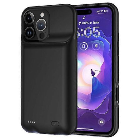 B19S Kompatibelt för iPhone 16 Pro Max Portabelt Laddarfodral 7000mAh Power Bank Telefon Externt Batteri