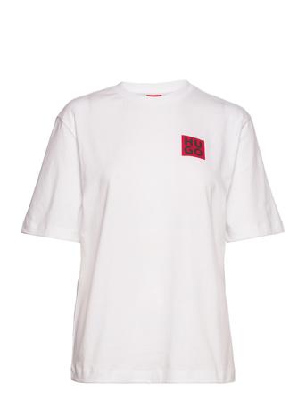 Dashire T-shirt Top Hvid HUGO