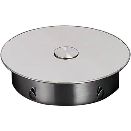 Pipehulldeksel, Ovnsrørdeksel i Rustfritt Stål, Pipehette for Rør, Brannsikkert Ovnsrørdeksel i Rustfritt Stål (149 mm)