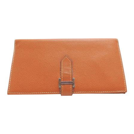 Hermès Vintage, Wallets Cardholders Bruin, unisex, Maat:ONE Size