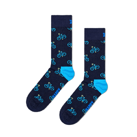 Happy Socks Bike Sock Strumpor Unisex Blå 41-46