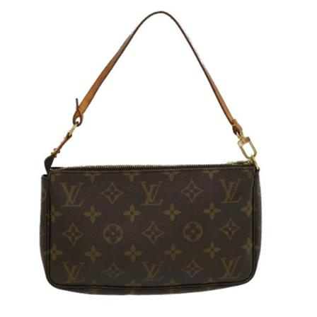 Louis Vuitton Vintage, Pre-owned Pochette Accessoires Monogram Bag Bruin, Dames, Maat:ONE Size