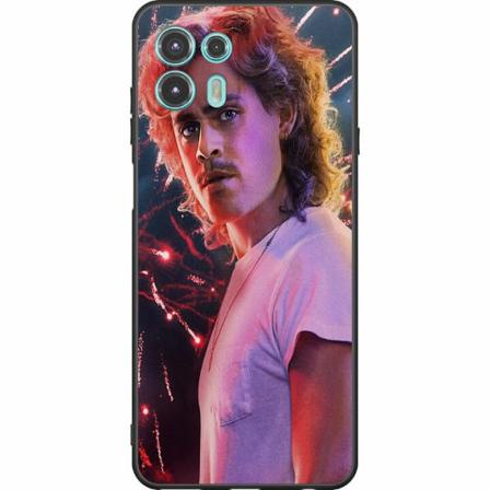 Motorola Edge 20 Lite Svart Skal Stranger Things - Eddie Munso