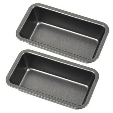 2 stk. brødformer for baking, non-stick karbonstål brødform, toastform, kakeform, brødform, bakverk