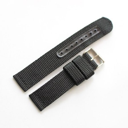 Svart natoband i två delar