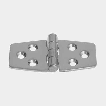 Hatch hinge Roca, 76 x 40 mm, acid-resistant stainless steel (AISI 316)