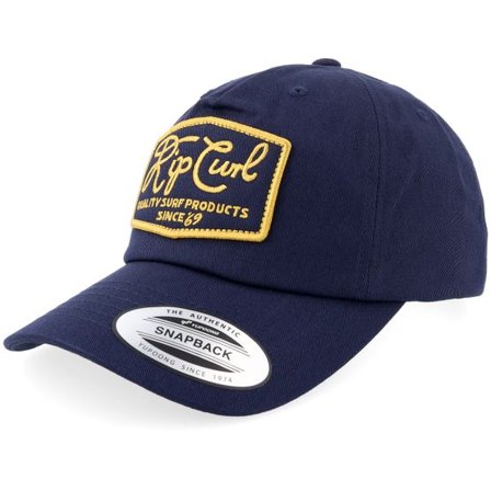 Rip Curl - Blå adjustable Keps - Pacific Rinse Golfer Cap Navy A-frame Adjustable @ Hatstore