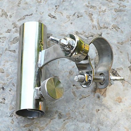 Fiskehållarfäste för stol i rostfritt stål, praktiskt fiskespöhållare