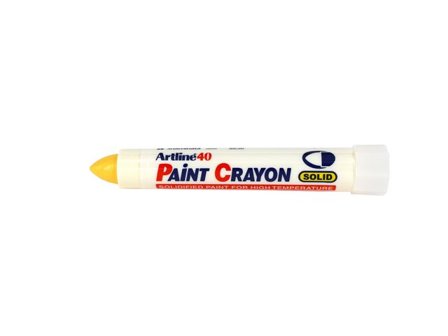 Artline Märkkrita Rund 40 Paint Cray gul - Lyreco - Kontorsmaterial - Pennor - Märkpennor - Rund spets