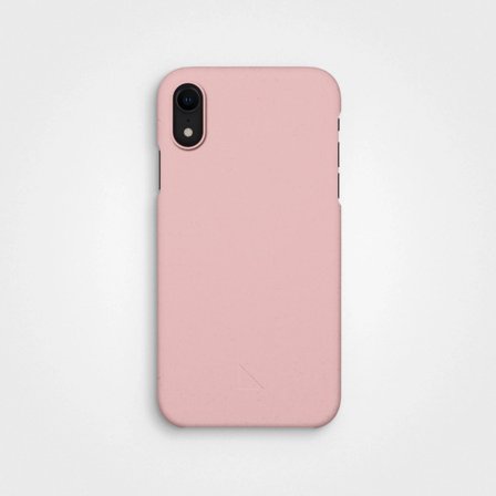 Plastic Free Phone Case Dusty Pink, Made From Plants | agood company, iPhone XR