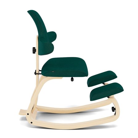 Varier Furniture Thatsit - Green Polyester - Natural base