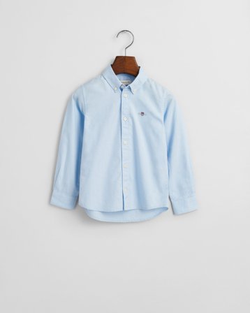 GANT Kinder Oxford-Hemd (122/128) Blau