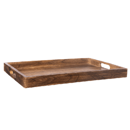 ERNST Bricka Serveringstillbehör Brun 30x45x3,8cm