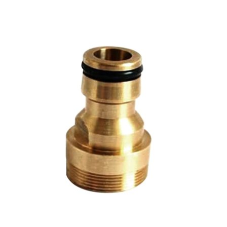 Kopplingar för tvättmaskiner i mässing och koppar (guldpläterade)