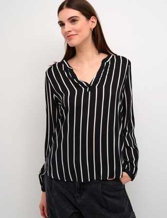 Kaffe Kabeathe Blouse - Black - 36