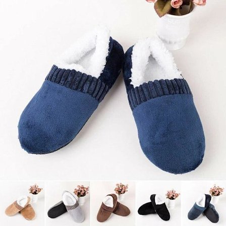 Sisätossut / Lämpimät tossut - Aamutossut Tummansininen Tummansininen_max